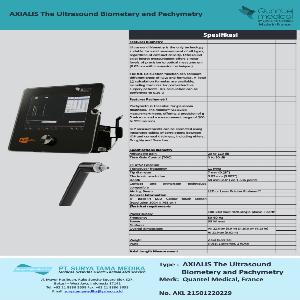 QUANTEL MEDICAL AXIALIS